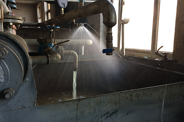 水霧噴頭性能參數(shù)試驗